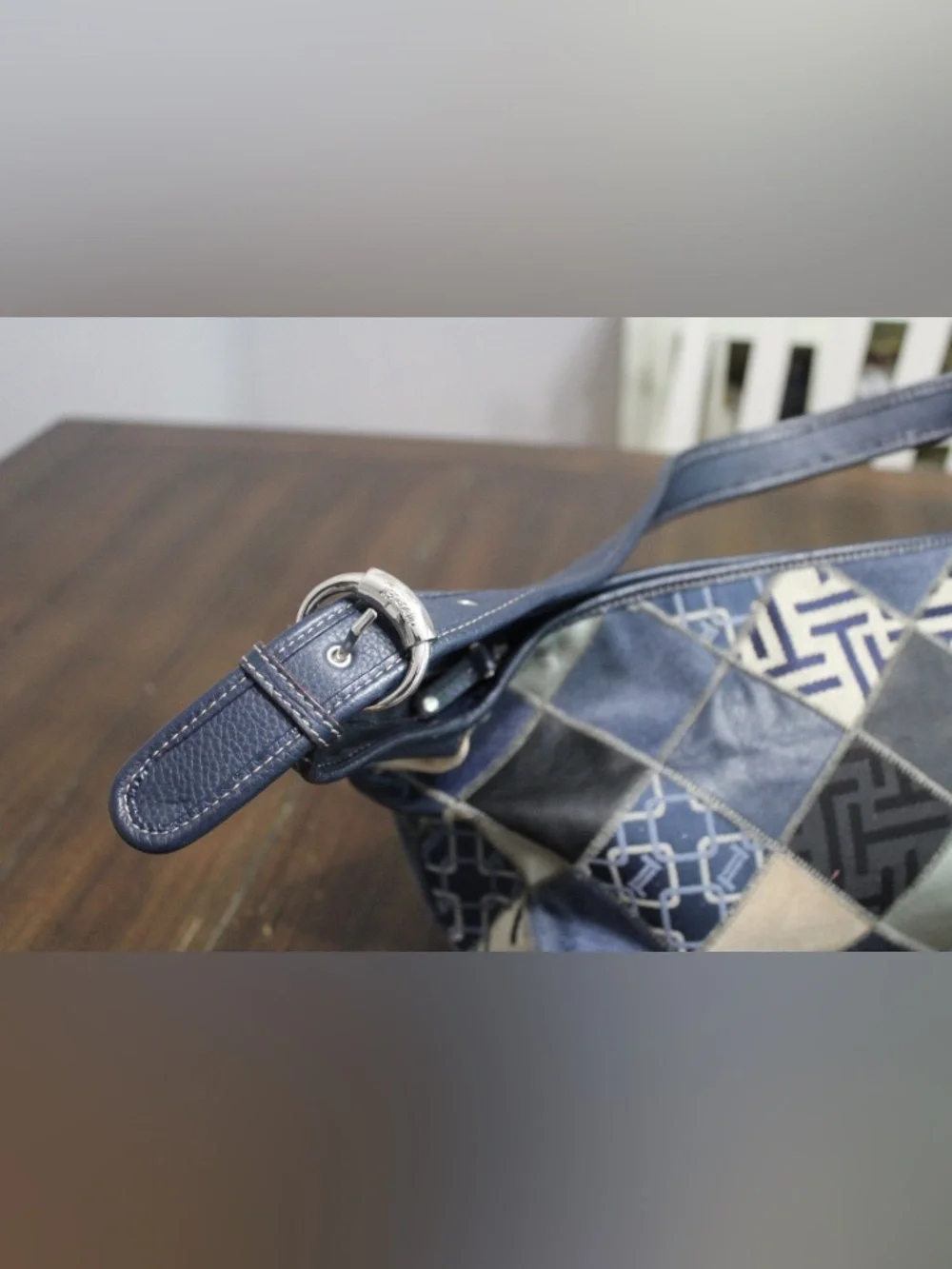 Tignanello patchwork hobo bag